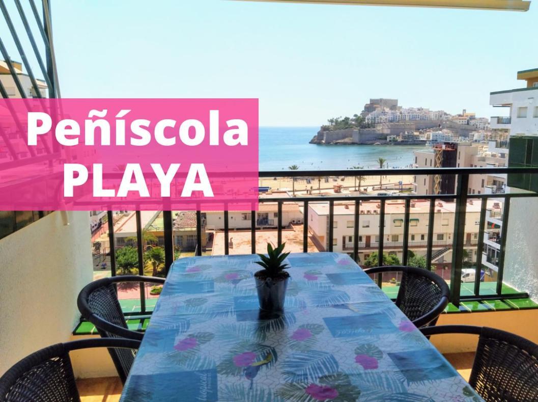 Ferienwohnung New! Peniscola Playa 1A Linea Exterior foto